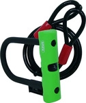 Abus - Ultra Mini 410 B&uuml;gelschloss mit 120cm Kabel schwarz gr&uuml;n schwarz/gr&uuml;n