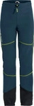 VAUDE - Capacida Softshellhose Kinder dark sea green blau/gr&uuml;n