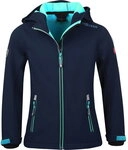 Trollkids - Trollfjord Softshelljacke M&auml;dchen navy 197769_1368