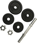 Schildkr&ouml;t Fitness - Kurzhantelset 10kg schwarz