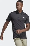 adidas - Club 3-Streifen Tennis Poloshirt Herren schwarz