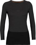 Icebreaker - ZoneKnit&trade; Crewe Longsleeve Damen jet hthr 207620_1260