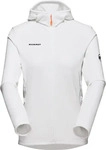 Mammut - Aconcagua Light ML Hooded Fleecejacke Damen wei&szlig;