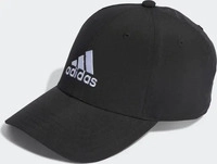 adidas - Embroidered Logo Lightweight Baseball Kappe Kinder schwarz