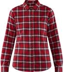 Fj&auml;llr&auml;ven &Ouml;vik Flannel Damen Hemd, rot 7323450544096