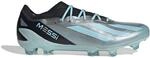Adidas X Crazyfast Messi.1 FG Fu&szlig;ballschuh Nockenschuhe, silber, Gr&ouml;&szlig;e 47 ⅓