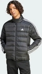 adidas MKW50_HZ4431, Adidas Essentials 3-Streifen Light Herren Jacke, schwarz male