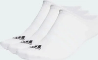 adidas EBB71_HT3463, Adidas Thin and Light No-Show 3er-Pack Socken, wei&szlig;