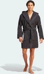 adidas FUW64_IA7061, Adidas Bademantel Mantel, schwarz