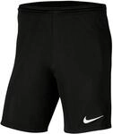 Nike Dri-Fit Park III NB K Kinder Teamhose, schwarz, Gr. XS 0193654347369