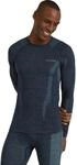 Falke Wool-Tech Herren Unterhemd, blau 4067112003547