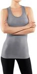 Falke Wool-Tech Light Tank Regular Damen Unterhemd, grau 4043874682060