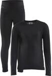 Craft Core Warm Baselayer Set Kinder Unterw&auml;sche-Set, schwarz 7318573349925