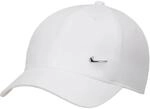 Nike Dri-Fit Unstructured Metal Swoosh Cap, wei&szlig; 196606812458
