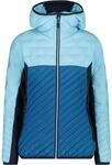 CMP Hybrid Fix Hood Damen Jacke, t&uuml;rkis 8058949184758