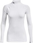 Under Armour UA ColdGear Authentics Mockneck Damen Longsleeve, wei&szlig; 195251411573