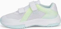 Puma 106586_08, Puma Varion V Kinder Hallenschuhe, wei&szlig;, Gr&ouml;&szlig;e 28