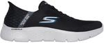 Skechers Go Walk Flex - Hands Up Herren Slipper, schwarz, Gr&ouml;&szlig;e 40 197627488462