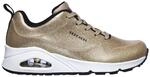 Skechers Uno - Diamond Shatter Damen Freizeitschuhe, gold, Gr&ouml;&szlig;e 36 193642886702