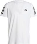 Adidas Own the Run T-Shirt Herren T-Shirt, wei&szlig; 4067887937573