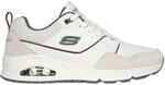 Skechers Uno - Retro One Herren Freizeitschuhe, wei&szlig;, Gr&ouml;&szlig;e 41 &frac12; 197627150277