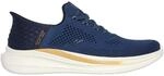 Skechers Slade - Quinto Herren Slipper, blau, Gr&ouml;&szlig;e 40 197627020976