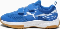 Puma 107343_03, Puma Varion II V Junior Kinder Hallenschuhe, blau, Gr&ouml;&szlig;e 28