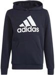 Adidas Big Logo Essentials Cotton Hoodie Kinder Kapuzensweater, blau...