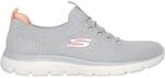 Skechers Summits - Top Player Damen Slipper, grau, Gr&ouml;&szlig;e 38 197627489506