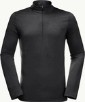 Jack Wolfskin 1808771_6000, Jack Wolfskin Sky Thermal Half Zip Herren Longsleeve,