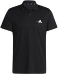 Adidas Train Essentials Training Poloshirt Herren Poloshirt, schwarz 4065432990530