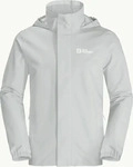 Jack Wolfskin 1111142_6709, Jack Wolfskin Stormy Point 2L Herren Funktionsjacke, grau