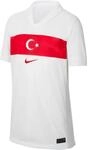 Nike T&uuml;rkei 2024/25 Stadium Heim Dri-Fit Replica Kinder Trikot, wei&szlig; 196975627066