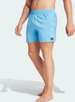 adidas MMQ62_IR6216, Adidas Solid CLX Classic-Length Badeshorts Herren Shorts, blau