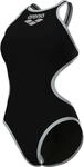 Arena ONE Biglogo ONE Piece Damen Schwimmanzug, schwarz 3468336966242