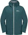 Jack Wolfskin Highest Peak 3L Herren Funktionsjacke, t&uuml;rkis 4064886002189