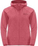 Jack Wolfskin Waldsee Hooded Damen Midlayer, pink 4064886024297