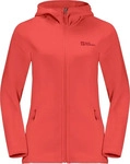Jack Wolfskin 1710772_2720, Jack Wolfskin Baiselberg Hooded Full Zip Damen Midlayer,