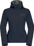 Jack Wolfskin 1307692_1010, Jack Wolfskin Bornberg Damen Funktionsjacke, blau female