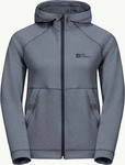 Jack Wolfskin 1711501_1010, Jack Wolfskin Fernweh Hooded Damen Midlayer, blau...