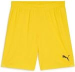 Puma teamGOAL Herren Shorts, gelb 4099685718627