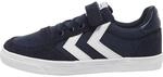 Hummel Slimmer Stadil Low Junior Kinder Freizeitschuhe, blau, Gr&ouml;&szlig;e 37