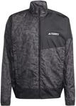 Adidas Terrex Trail Running Herren Schlupfjacke, braun 4066757508318