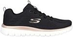 Skechers Graceful - Get Connected Damen Freizeitschuhe, schwarz, Gr&ouml;&szlig;e 41