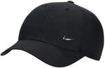 Nike Dri-Fit Unstructured Metal Swoosh Kinder Cap, schwarz 196606810201