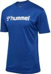 Hummel Logo T-Shirt, blau 5715454871254