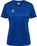 Hummel Authentic PL Jersey Damen T-Shirt, blau 5700499367831