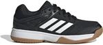Adidas Speedcourt IN Schuh Kids Kinder Volleyballschuhe, schwarz, Gr&ouml;&szlig;e 35 &frac12;