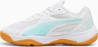 Puma 107851_04, Puma Solarflash III Kinder Hallenschuhe, wei&szlig;, Gr&ouml;&szlig;e 34
