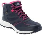 Jack Wolfskin Woodland Texapore Mid Kinder Multifunktionsschuhe, blau, Gr&ouml;&szlig;e 32